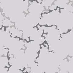 Urban camouflage of various shades of grey colors