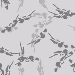 Urban camouflage of various shades of grey colors