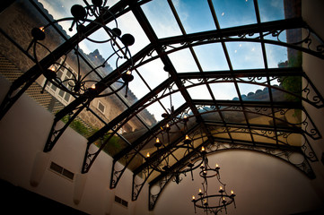 Obraz premium view of building