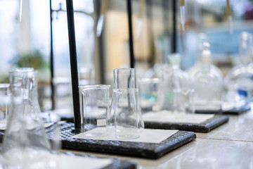 laboratory equipment for chemical experiments
