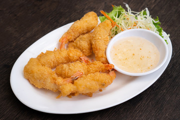 Fried prawn balls