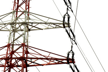Hochspannungsmast für Elektrizität