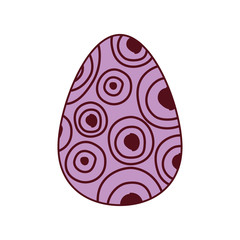 easter egg isolated icon