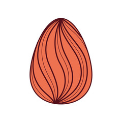 easter egg isolated icon