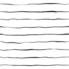 Seamless pattern decorative with hand drawn shapes. Hand painted grungy ink doodles in black and white colors. Trendy endless texture for digital paper, backdrops, fabric, wrapping