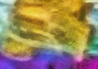 Colorful scratched grunge texture. Dry oil strokes background. Design pattern.