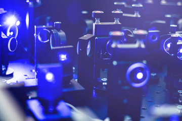 blue and violet laser modern research technology b