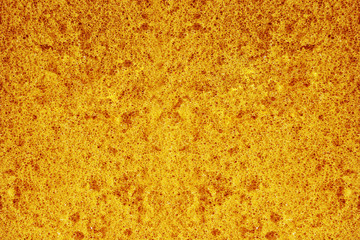 Yellow sponge texture, sponge texture background