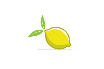 Creative Lemon Fruit Logo