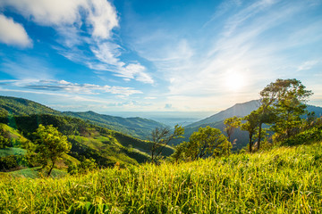 Mountains in bright days.5