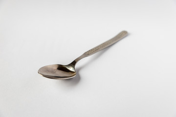 white-backed cutlery-fork and spoon