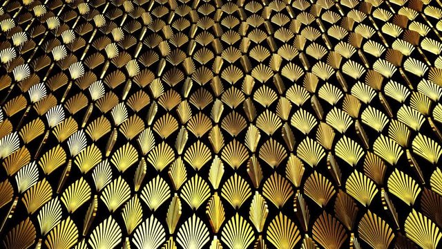 Gatsby Decorations 03 motion footage for art history films and cinematic in Gatsby and art deco scene. Also good background for scene and titles, logos.