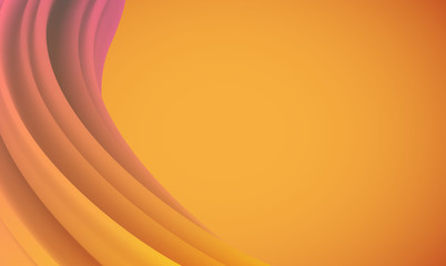 Fototapeta premium Colorful abstract shape background for advertising, vector illustration