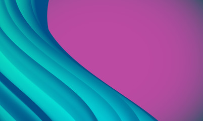 Colorful abstract shape background for advertising, vector illustration