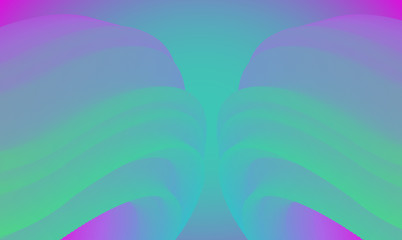 Colorful abstract shape background for advertising, vector illustration