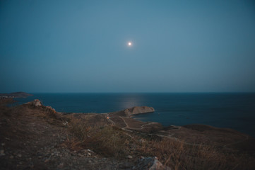 sunset of Koktebel Crimea