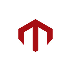 M letter logo design vector template