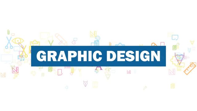 GRAPHIC DESIGN kinetic typography banner