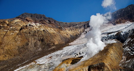 Russia. The Kamchatka Peninsula. Volcano 