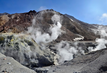 Russia. The Kamchatka Peninsula. Volcano 