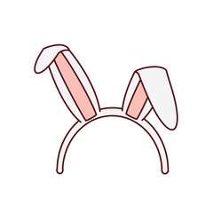 rabbit ears isolated icon