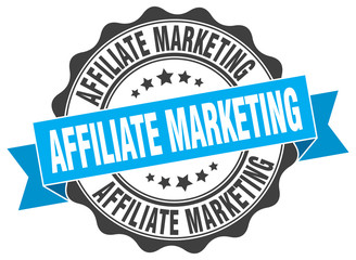 affiliate marketing stamp. sign. seal