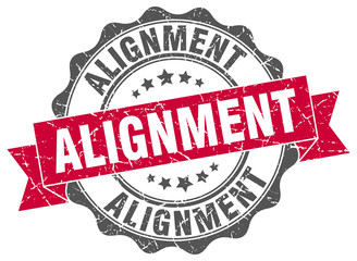alignment stamp. sign. seal