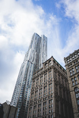 Fototapeta na wymiar New York buildings.