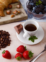 Sweet food, breakfast time