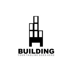 Building logo design vector template