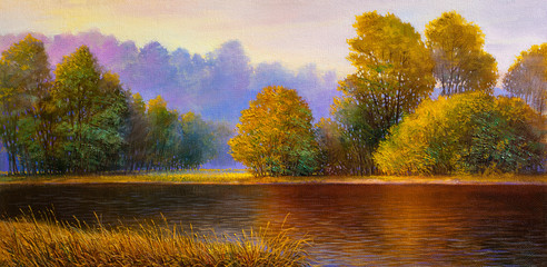 Oil painting landscape - 249331762