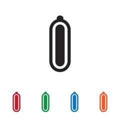 Suppository capsule vector icon