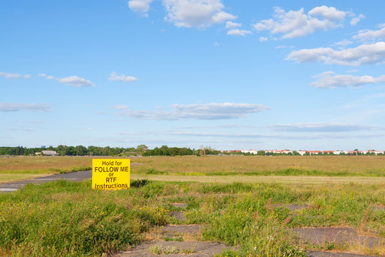 Freifl&auml;che auf dem Tempelhofer Feld