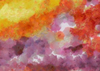 Designed grunge texture for creative ideas. Macro brushstrokes of oil. Abstract close up structure background. Colorful HD wallpaper. Simple graphic design template.