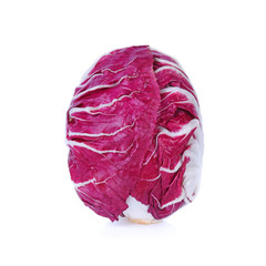 Obraz premium Radicchio isolated on white background