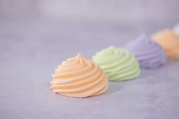 colorful amazing meringues cookies