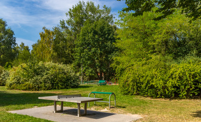 Obraz premium Skalski Park, Cracow, Poland