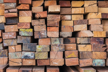 Timber for construction work