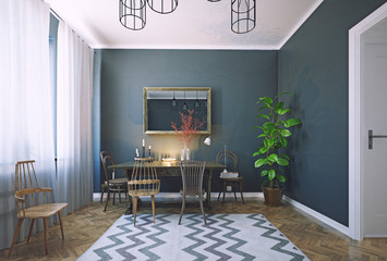 dining room interior design.