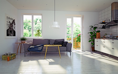 modern living room interior design.