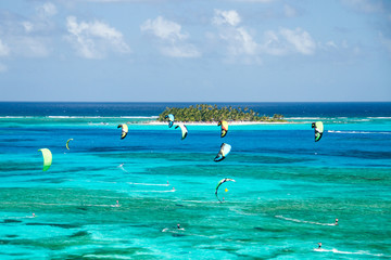 Competencia Internacional de Kitesurf en San Andrés Isla