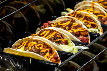 Tacos, marché de la Boqueria de Barcelone