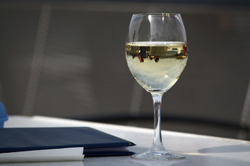Glas Wein