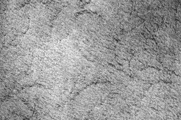 A deep pile carpet showing the texture - In black and white