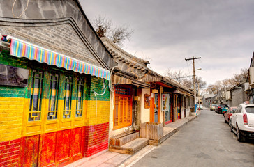 Traditional Hutong streets, Beijing