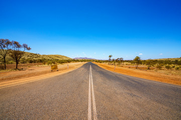 on the road in karijini national park, western australia 1