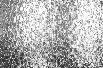 shiny silver mint foil background in different sizes