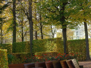 Fototapeta na wymiar Schlosspark Lichtenwalde