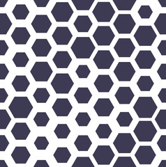 hexagon halftone seamless minimal design pattern, geometric background print texture
