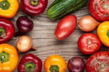 Fresh tomatoes  on a dark background. Harvesting tomatoes.